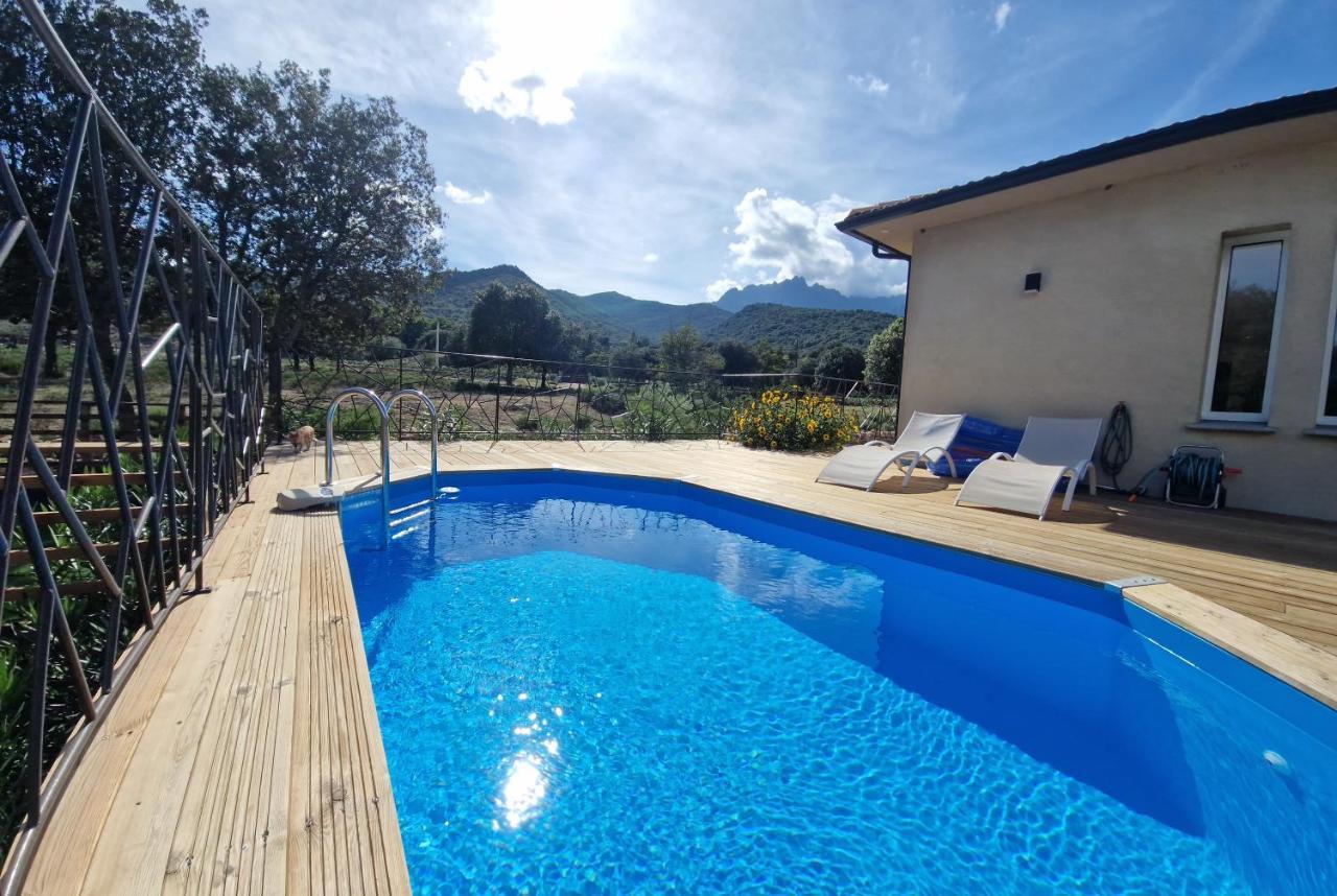Moltifao Domaine U Filanciu - Casa Chiara - Centru Di Corsicaヴィラ エクステリア 写真
